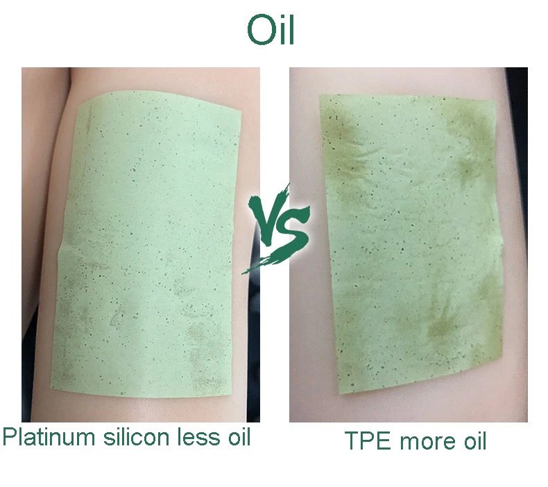 Comparison oil from silicone vs TPE